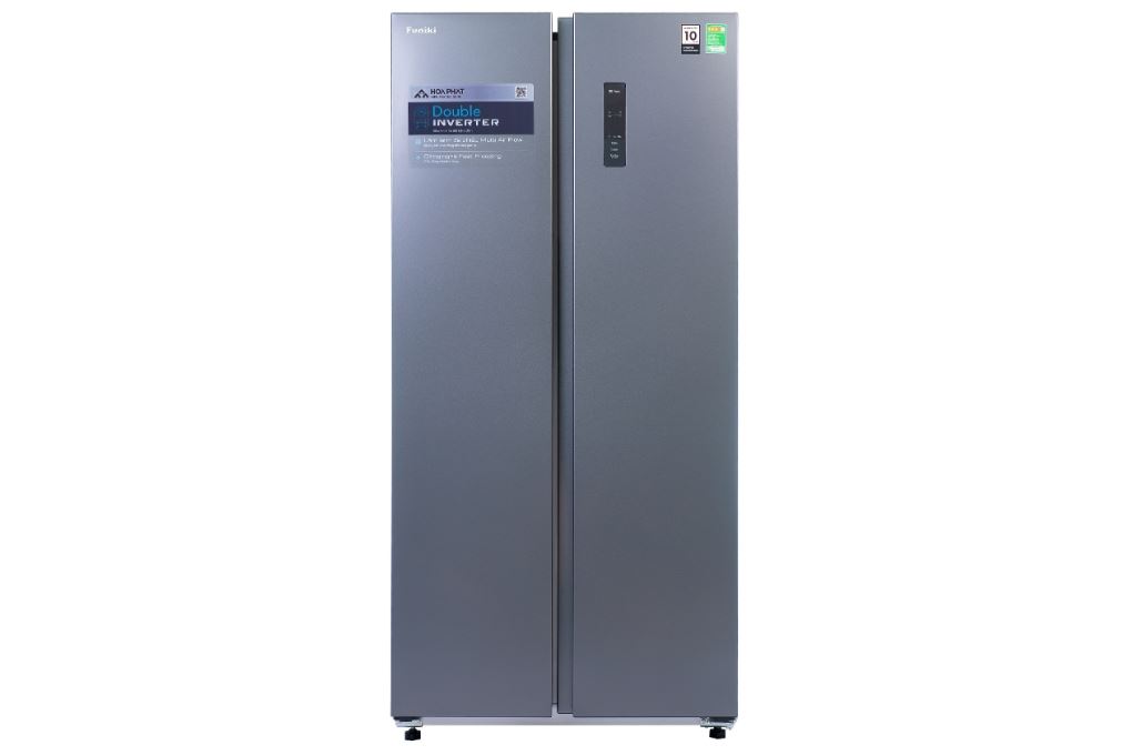 Tủ lạnh Funiki Inverter 430 lít Side By Side HR SS8430SDG