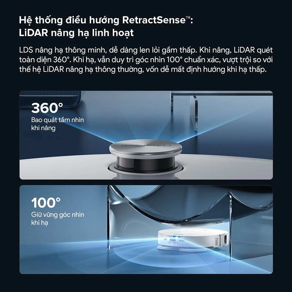Robot hút bụi lau nhà Roborock Qrevo Edge 2 — ảnh 3