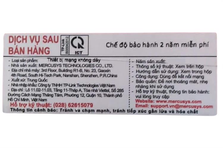 USB Wifi Chuẩn Wifi 6 Mercusys MA14N — ảnh 4