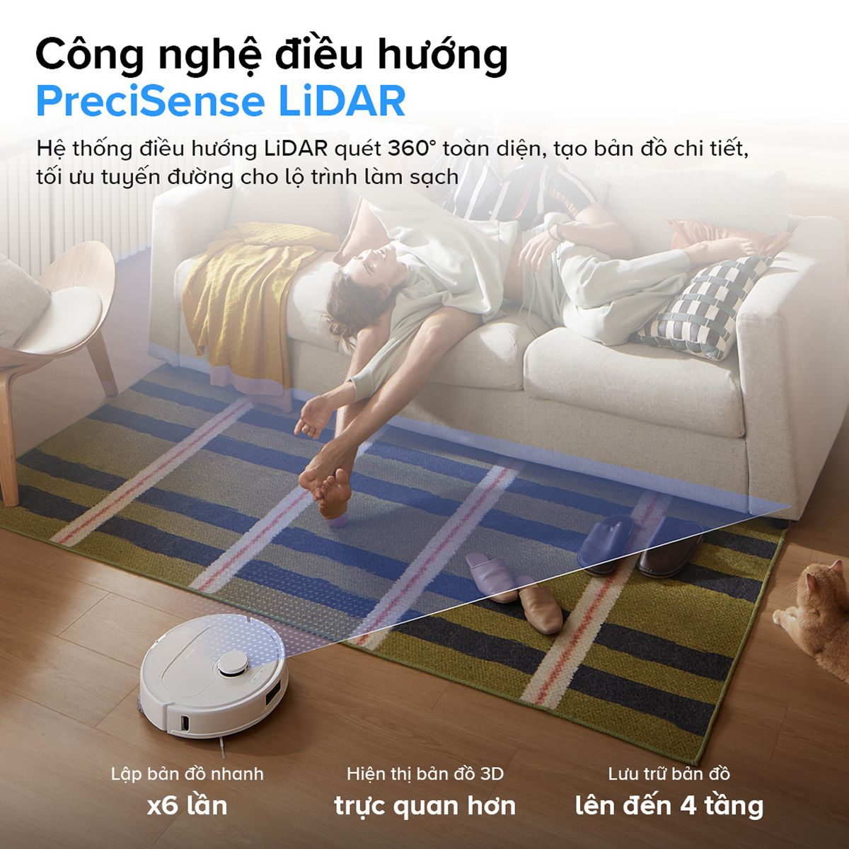 Robot hút bụi lau nhà Roborock Q Revo 5AE — ảnh 6