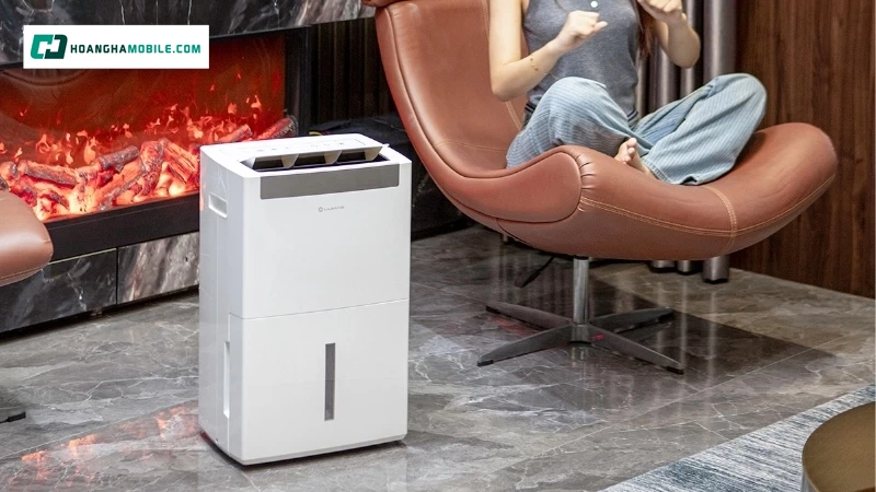 Máy hút ẩm thông minh kiêm lọc không khí LUMIAS D6S-30L là thiết bị cao cấp với công suất hút ẩm lên đến 30L/ngày