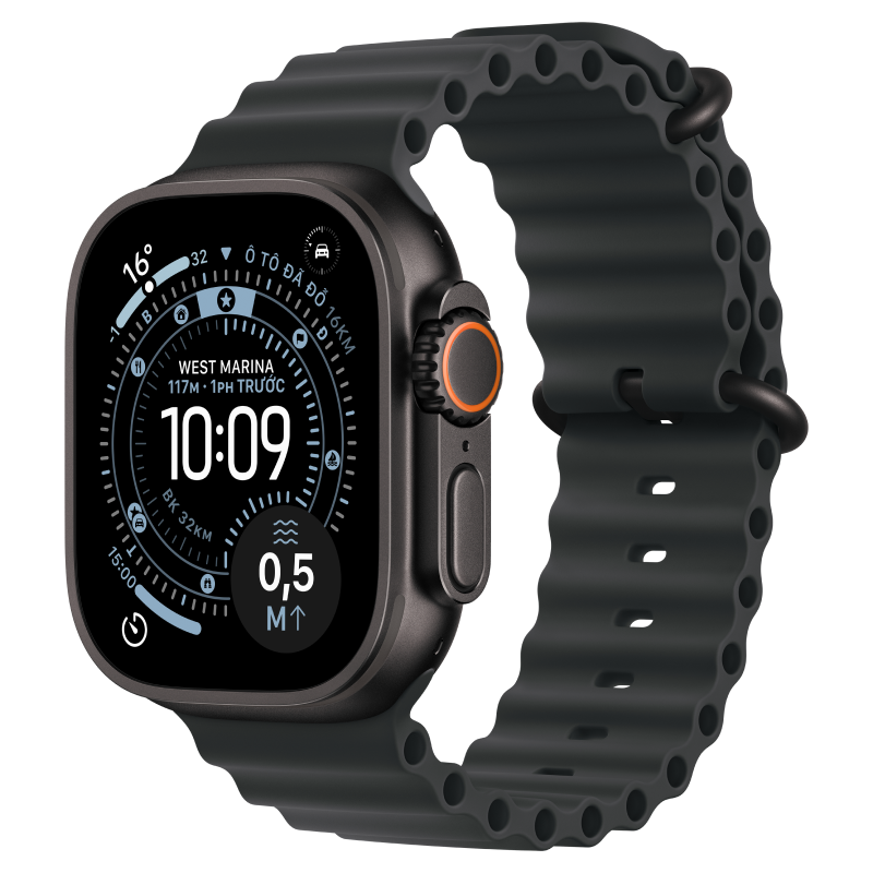 Apple Watch Ultra 3 5G 49mm Viền titan Dây Ocean — ảnh 9