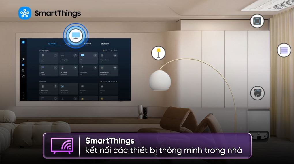 Smart Tivi Crystal UHD Samsung 4K 75 inch UA75U8500F - Tiện ích