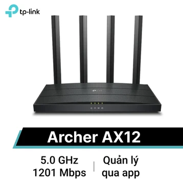 Router WiFi 6 Gigabit băng tần kép TP-Link Archer AX12 — ảnh 1