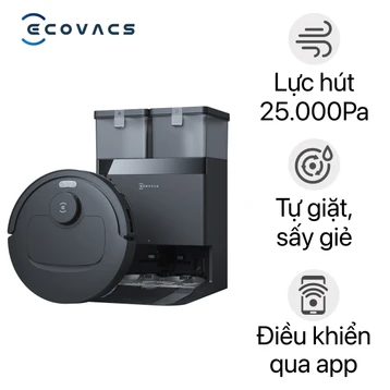 Robot hút bụi thông minh Ecovacs T30C Prime Omni — ảnh 1