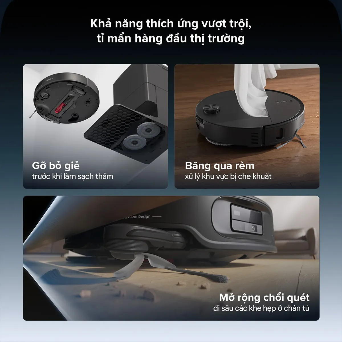 Robot hút bụi lau nhà Roborock Qrevo Edge 2 — ảnh 9