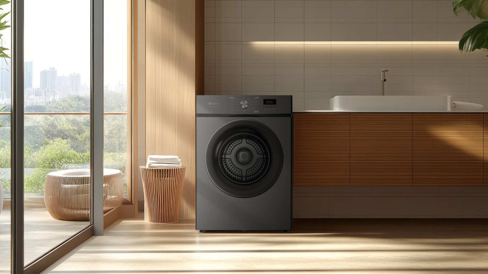 Máy sấy thông hơi Casper 8.2 kg TD-E82VG1 — ảnh 2
