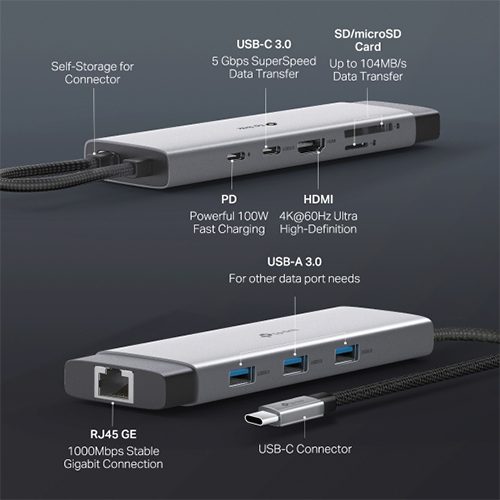 Hub chuyển đổi 9 trong 1 TP-Link UH9120C — ảnh 4