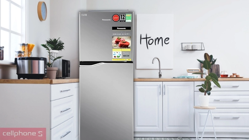 Thiết kế tủ lạnh Panasonic Inverter NR-BA190PPVN 170L