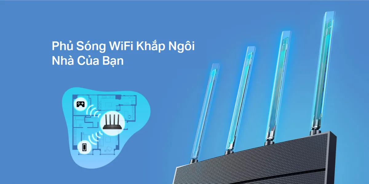 Router WiFi 6 Gigabit băng tần kép TP-Link Archer AX12 — ảnh 5