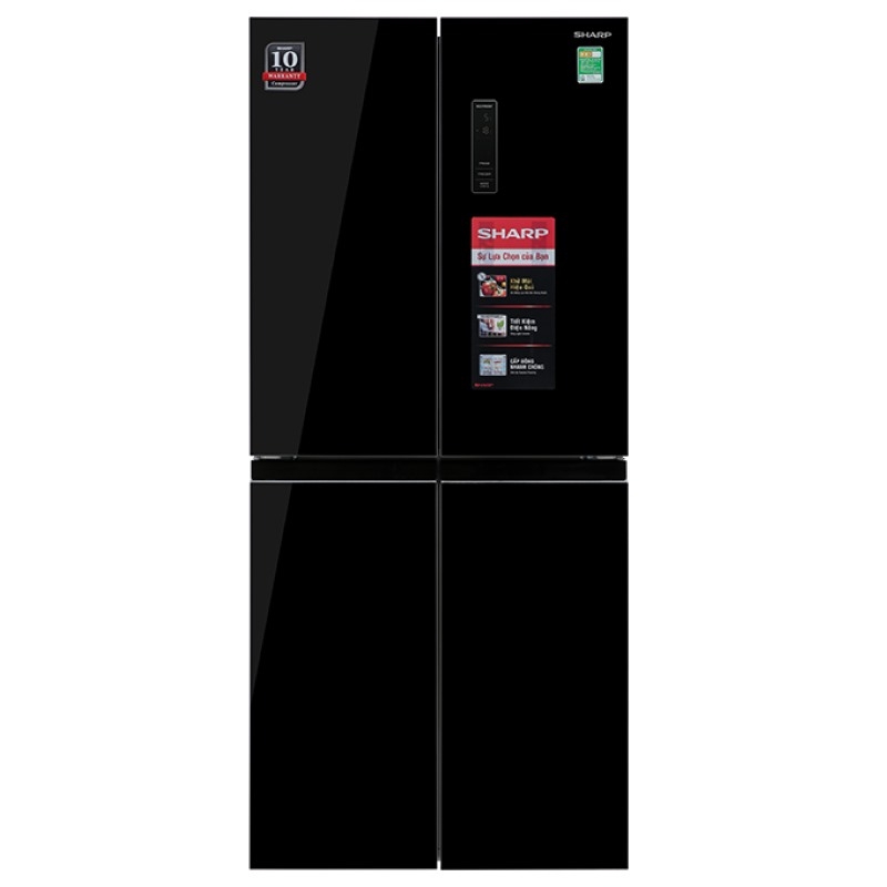 Tủ lạnh Multi Door Sharp Inverter 362 lít SJ-FX420VG-BK — ảnh 3