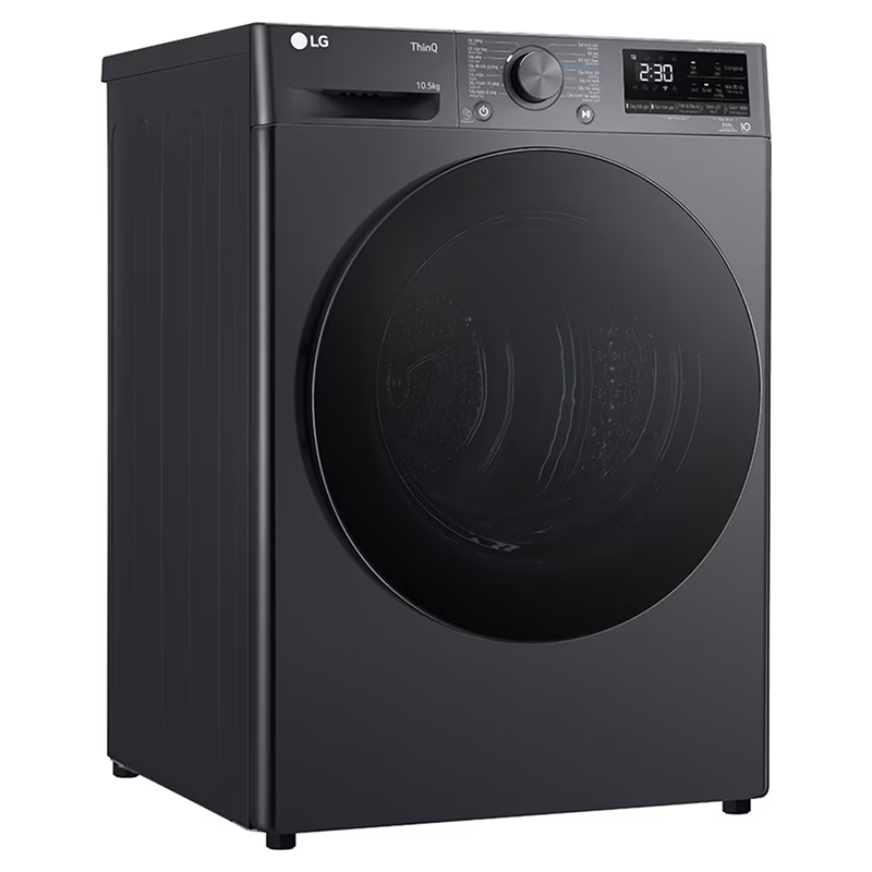 Máy sấy bơm nhiệt LG DUAL Inverter 10.5 Kg DVHP50M — ảnh 2