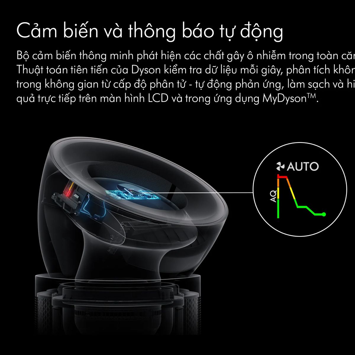 Máy lọc không khí Dyson Purifier Big Quiet Formaldehyde BP03 — ảnh 5