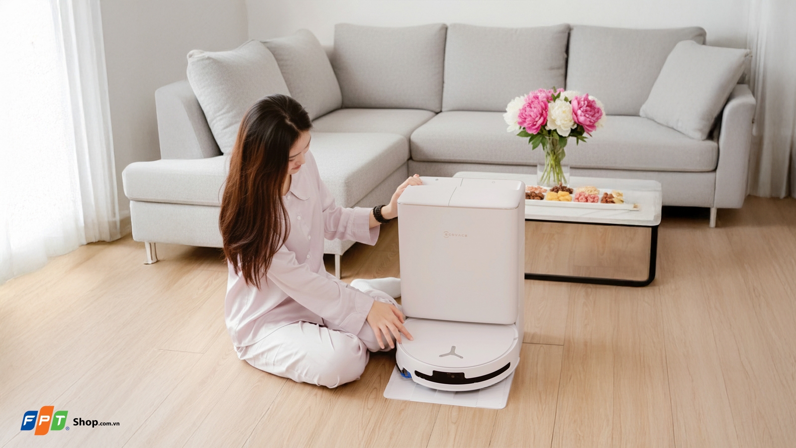 Robot hút bụi lau nhà Ecovacs Deebot T90 Pro Omni — ảnh 9