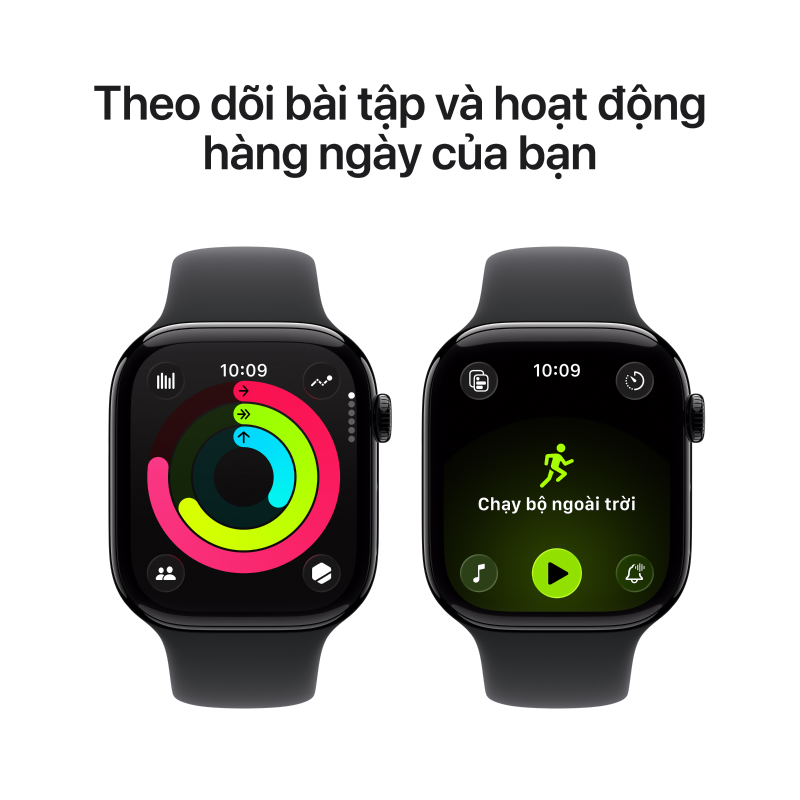 Apple Watch Series 11 GPS 46mm Viền nhôm dây cao su — ảnh 5