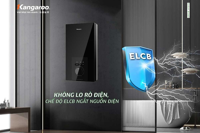 Máy nước nóng trực tiếp Kangaroo KGWD45P2 4500W (hình 3)