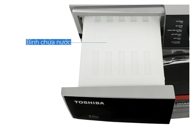 Máy sấy ngưng tụ Toshiba 8 kg TD-K90MEV(SK) — ảnh 9