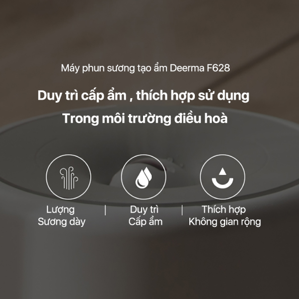 Máy tạo ẩm Deerma F628 — ảnh 4