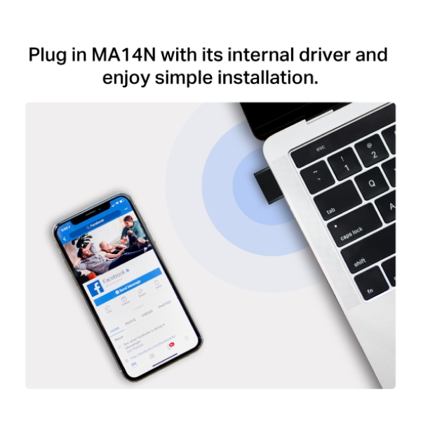 USB Wifi 6 Mercusys AX300 MA14N — ảnh 7