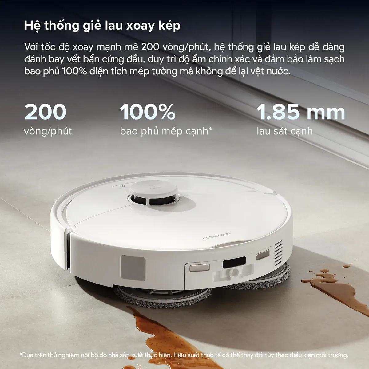 Robot hút bụi lau nhà Roborock Qrevo 2 Pro — ảnh 6