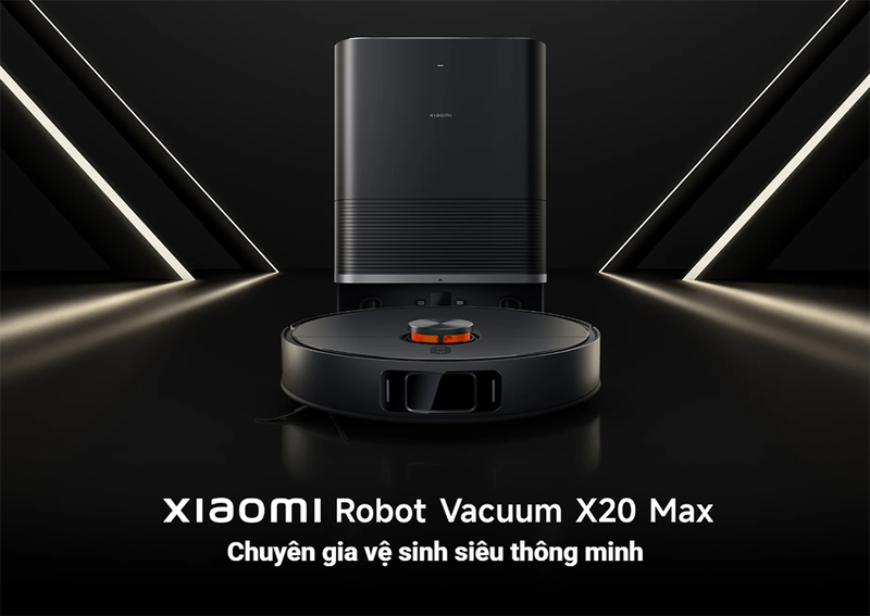 Robot hút bụi lau nhà Xiaomi Vacuum X20 Max (hình 1)
