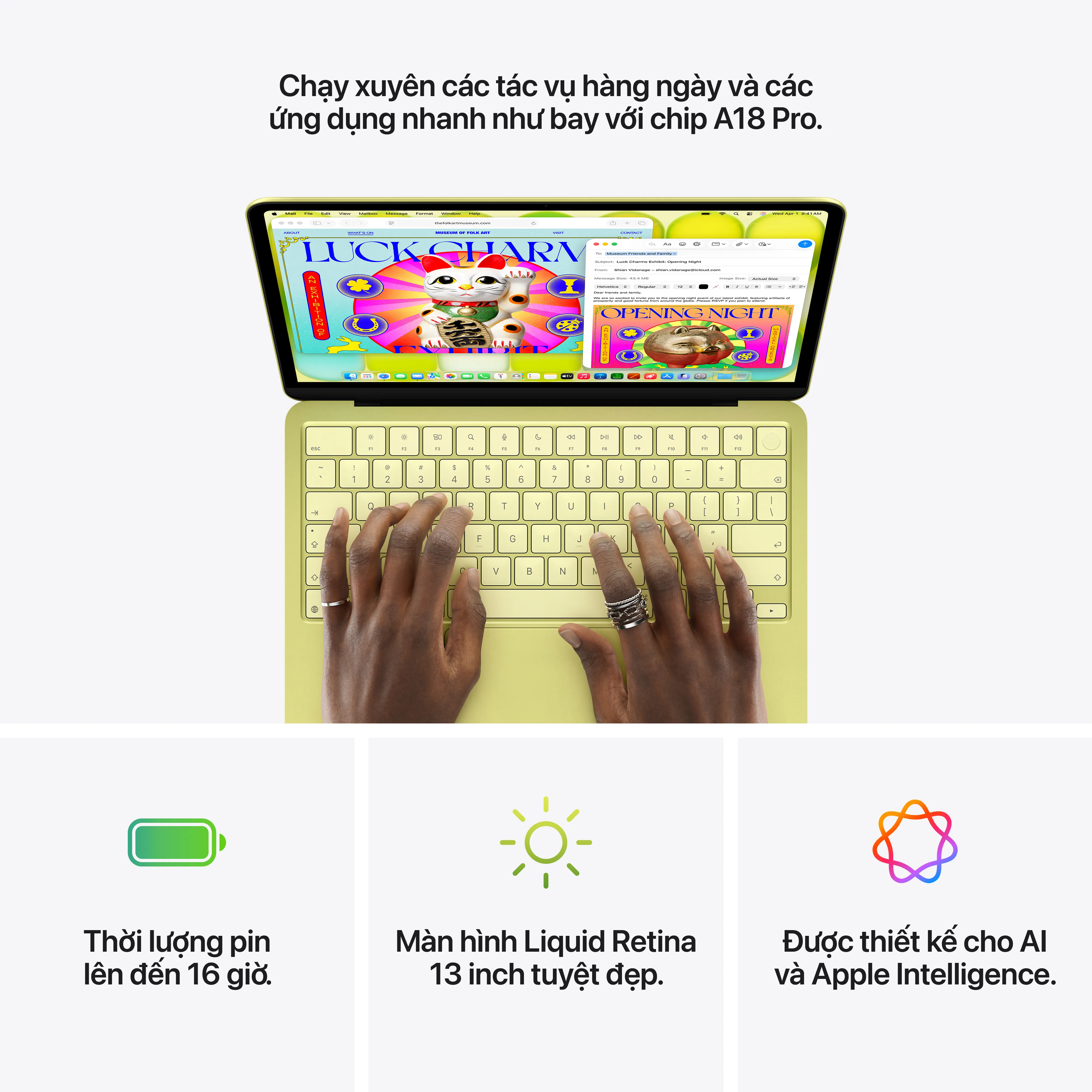 MacBook Neo 13 inch A18 Pro 2026 6CPU 5GPU 8GB 512GB Touch ID Apple Việt Nam — ảnh 10