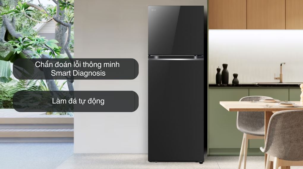 Tủ lạnh LG Inverter 335 lít LTB33BLG - Tiện ích