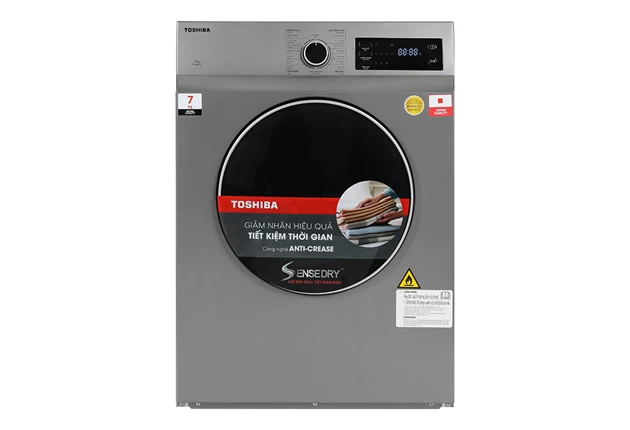 Máy sấy thông hơi 7 kg Toshiba TD-H80SEV(SK) — ảnh 3