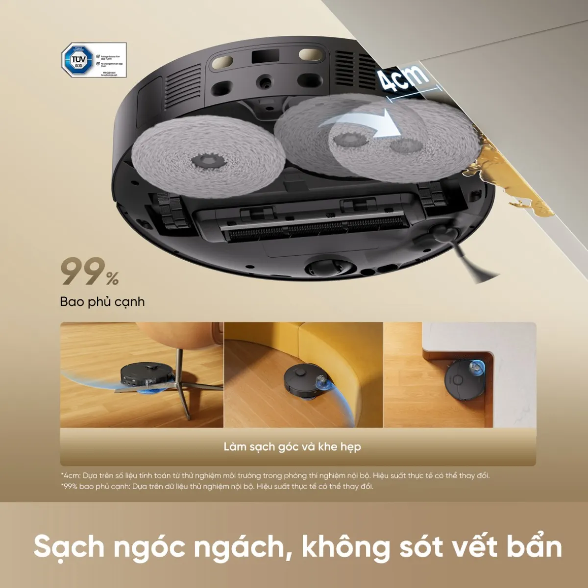 Robot hút bụi lau nhà tự động làm sạch Dreame L10S Ultra Heat — ảnh 8