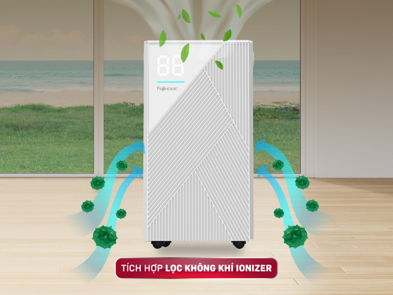 Máy hút ẩm 14 lít Fujihome DH14 - hình 7