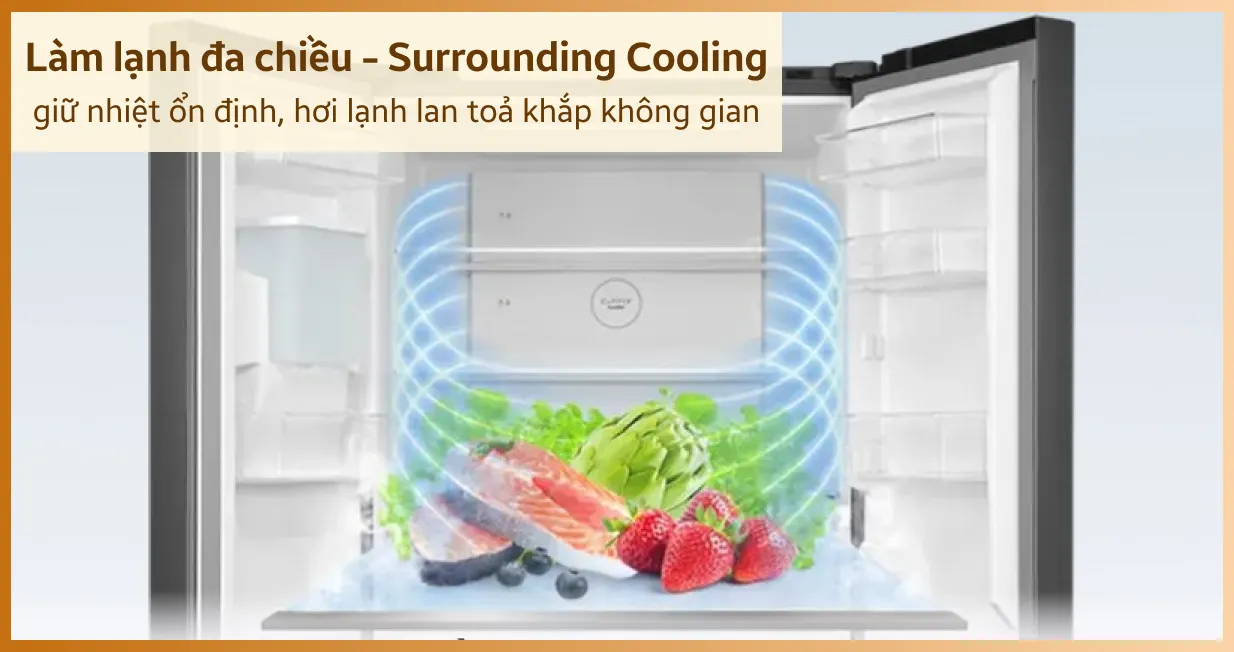 Tủ lạnh Toshiba Multidoor 471 lít 2025 (GR-RF606WI-PMV(60)-AG) — ảnh 6