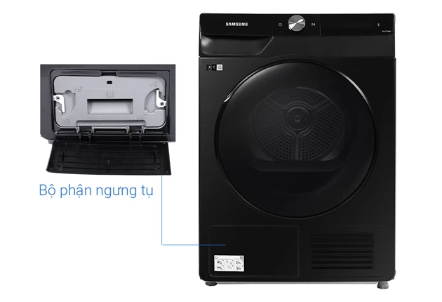 Máy sấy bơm nhiệt Samsung 9 Kg DV90T7240BB/SV — ảnh 8