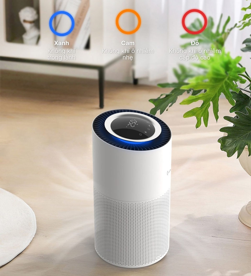 Máy lọc không khí Lumias Bulma Pro cảm biến bụi mịn PM2.5