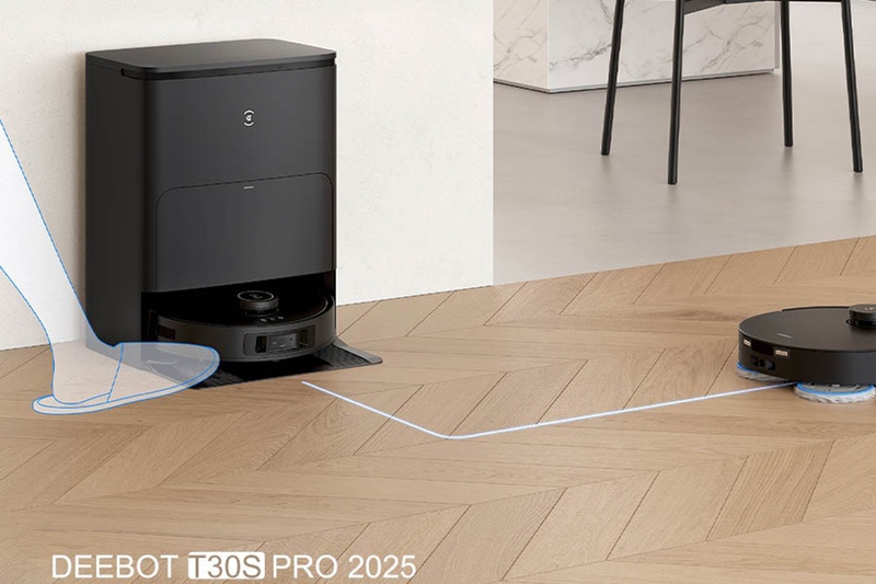 Robot hút bụi lau nhà Ecovacs T30S Pro 2025 (hình 10)