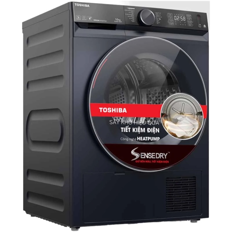 Máy sấy bơm nhiệt Toshiba Inverter 10 Kg TD-BK110GHV(MK) — ảnh 4