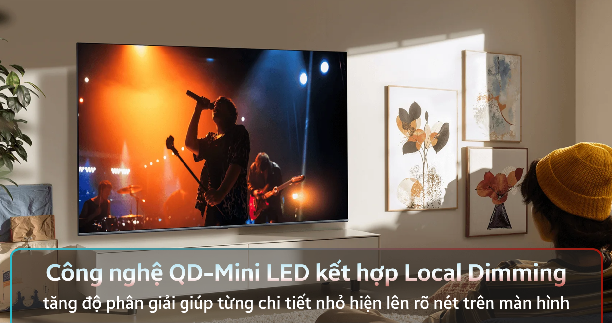 Google Tivi Xiaomi S Mini Led 4K 65 inch 2026 — ảnh 6