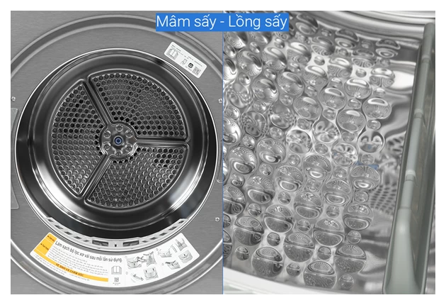 Máy sấy bơm nhiệt LG 10.5 kg DVHP50P — ảnh 9
