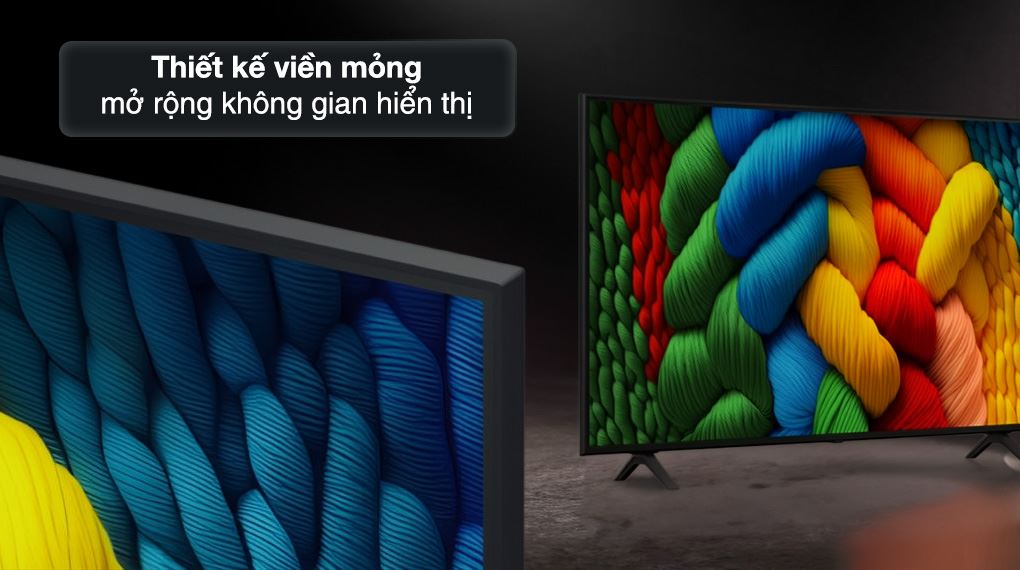 Thiết kế - Smart Tivi NanoCell LG AI 4K 55 inch 55NANO80ASA