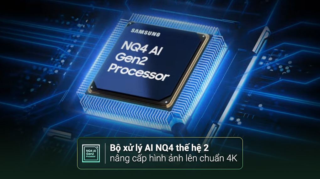 Smart Tivi Neo QLED Samsung AI 4K 55 inch QA55QN80F - Chip