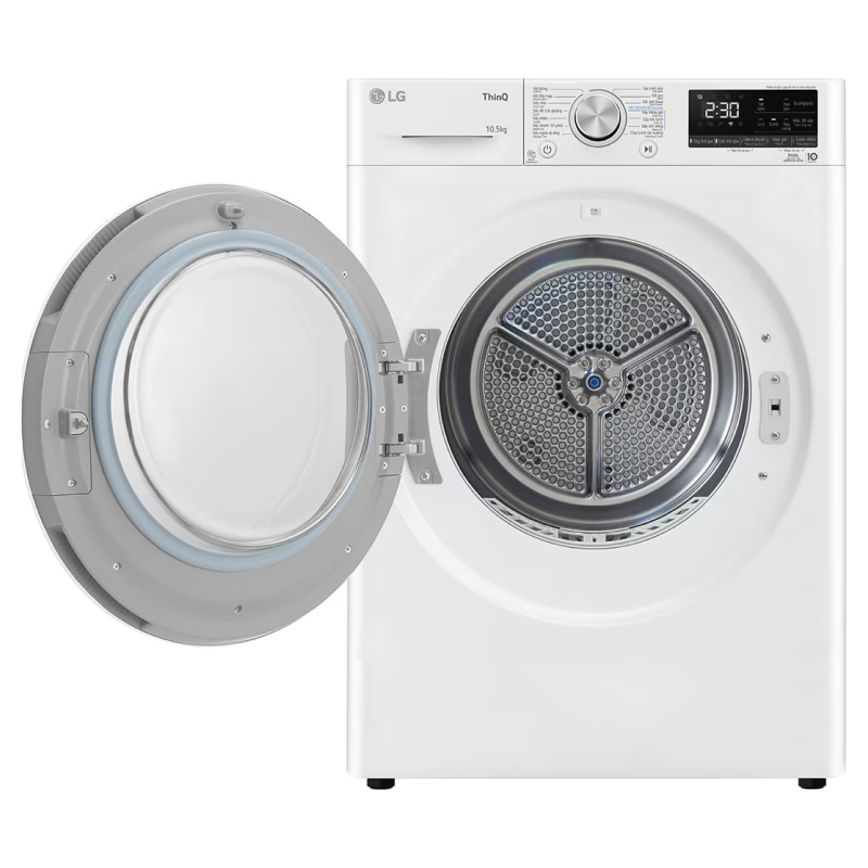 Máy sấy bơm nhiệt LG DUAL Inverter 10.5 kg DVHP50W — ảnh 5