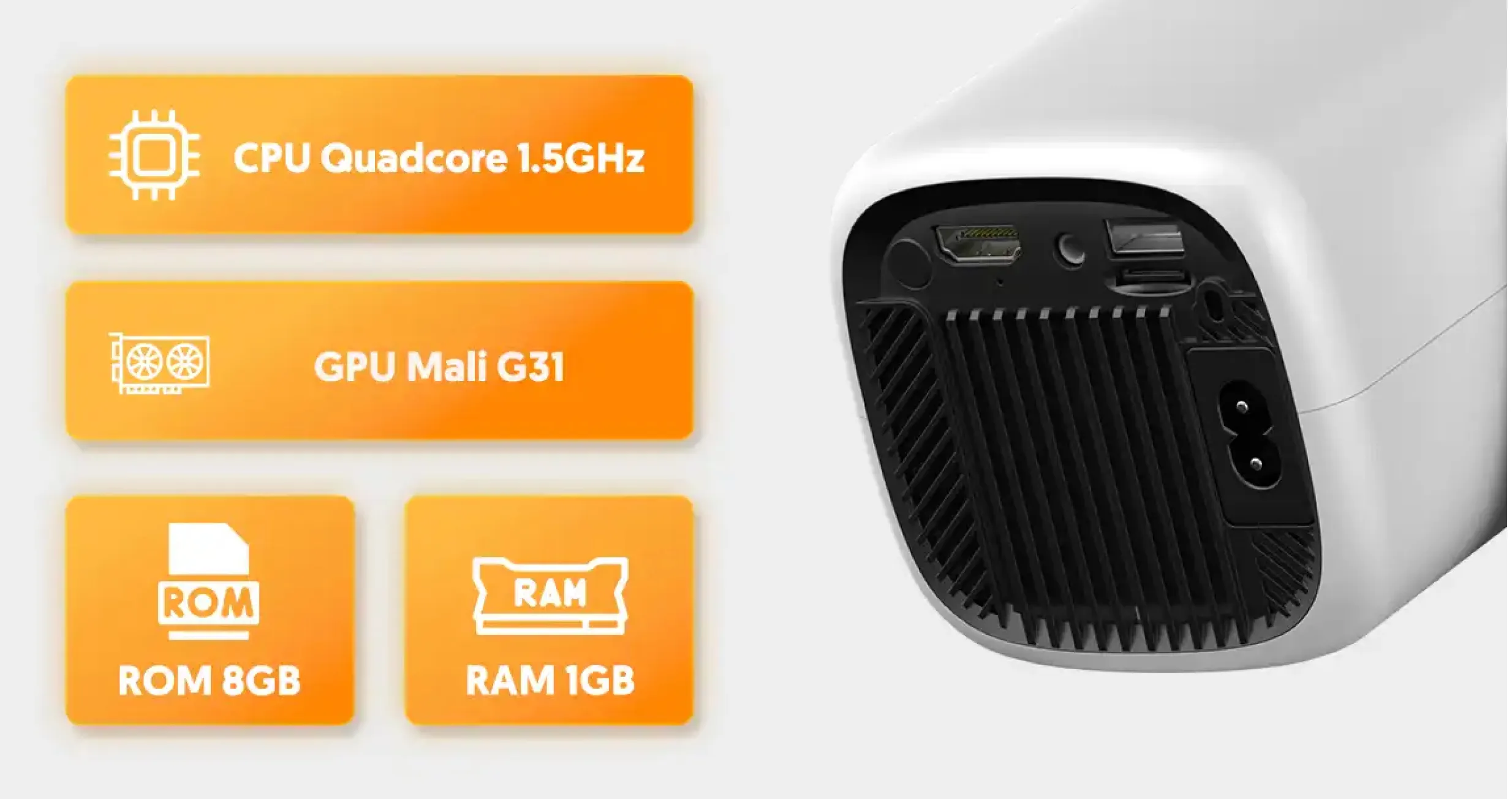 Máy chiếu mini Beecube X1 Gen 3 HD — ảnh 3