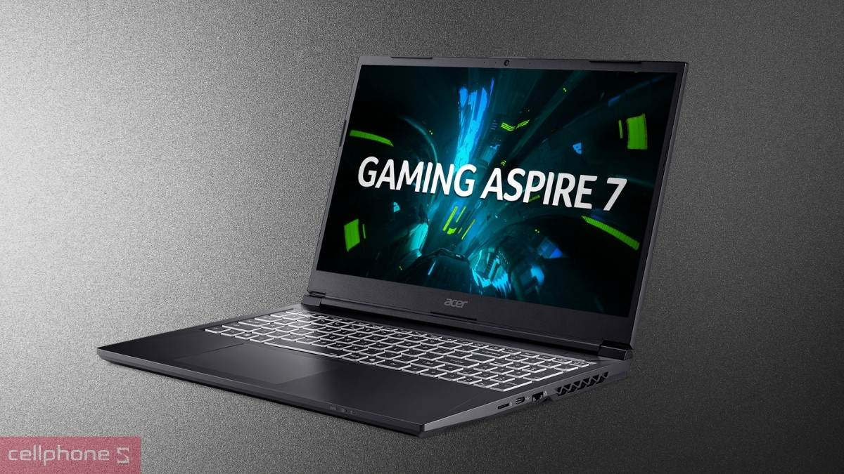 Chip Intel Core 5 210H hiệu năng cao trên Laptop Acer Gaming Aspire 7 A715-59G-59RD