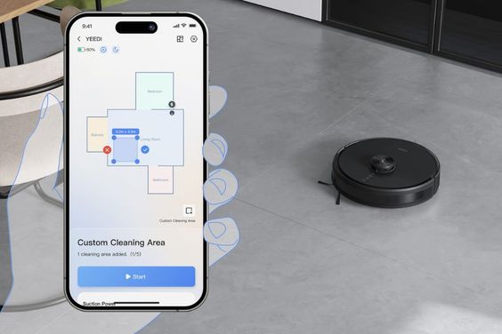 Điều khiển từ xa qua Ecovacs Home