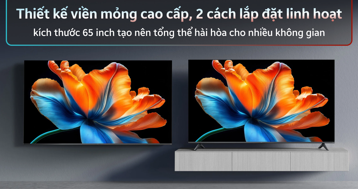 Google Tivi Xiaomi S Mini Led 4K 65 inch 2026 — ảnh 3