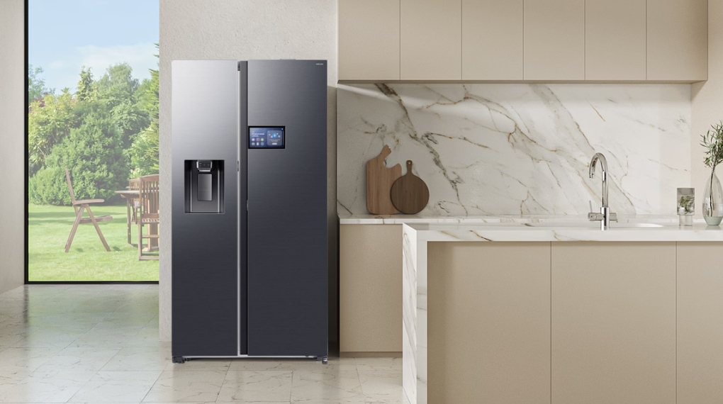 Tủ lạnh Samsung Inverter 615 lít Side By Side AI Home RS90F65D2FSV - Thiết kế