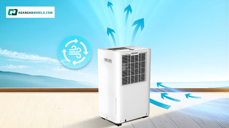 Công suất hút ẩm mạnh mẽ 20l, hiệu quả mọi không gian.