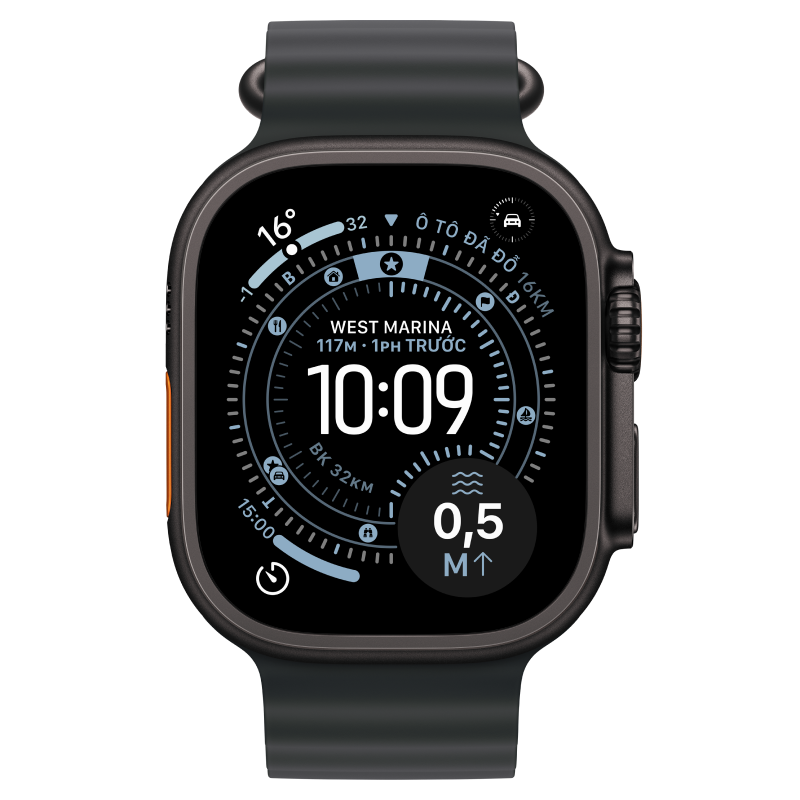 Apple Watch Ultra 3 5G 49mm Viền titan Dây Ocean — ảnh 10