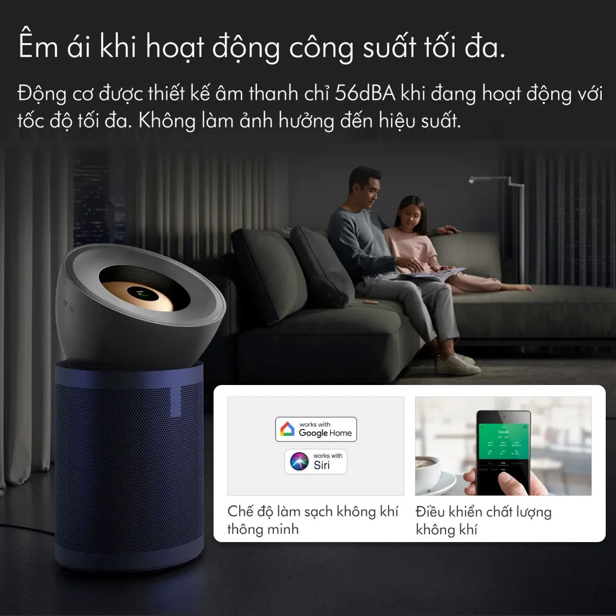 Máy lọc không khí Dyson Purifier Big Quiet Formaldehyde BP03 — ảnh 7