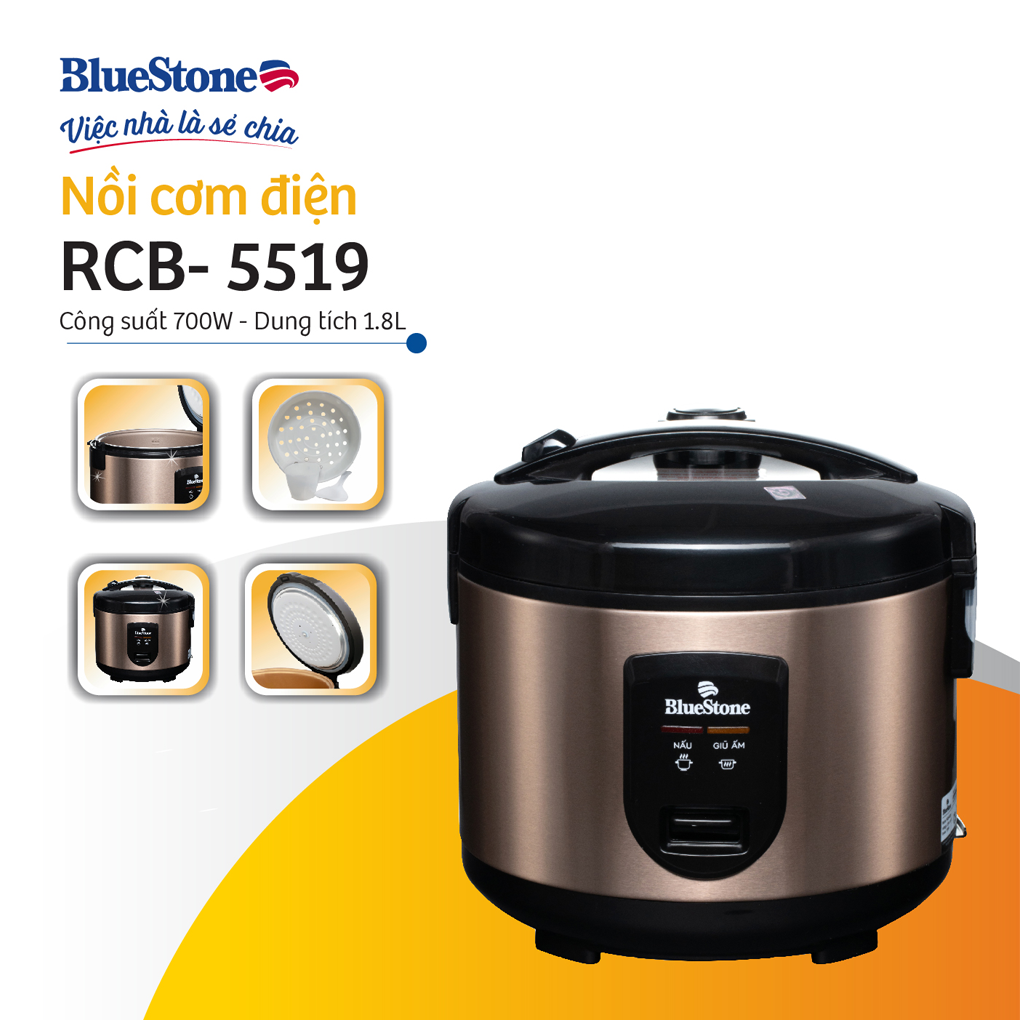 Nồi Cơm Điện RCB-5519 1.8 Lít — ảnh 3