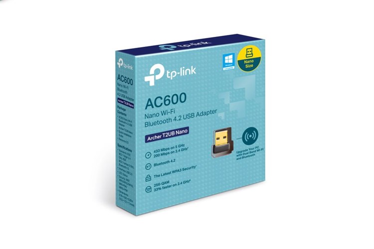 USB Wifi Chuẩn AC600 Bluetooth 4.2 TP-Link Archer T2UB Nano — ảnh 4